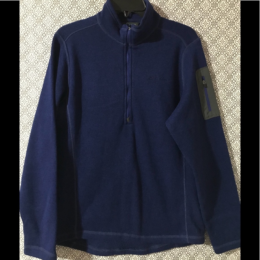 Eddie Bauer zip up sweater